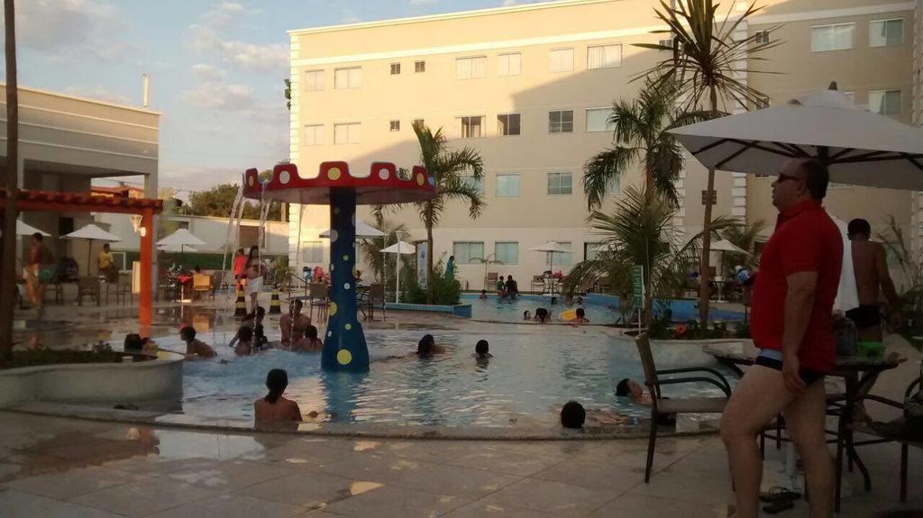Apartamento Encontro Das Aguas กัลดัสโนวัส ภายนอก รูปภาพ