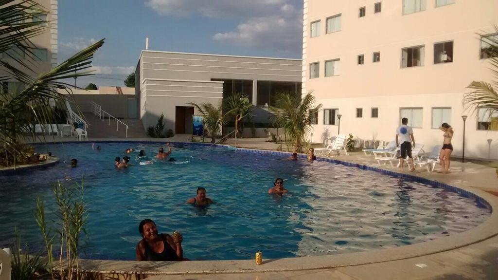 Apartamento Encontro Das Aguas กัลดัสโนวัส ภายนอก รูปภาพ